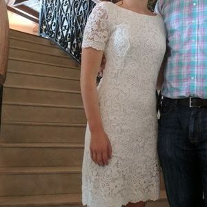 White Lace Ralph Lauren Dress